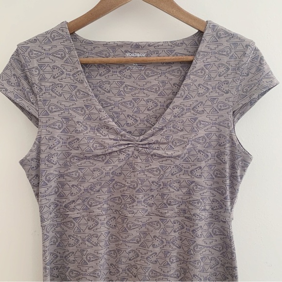 Toad & Co Rosemarie Dress Small Cocoa Quito - Picture 3 of 7